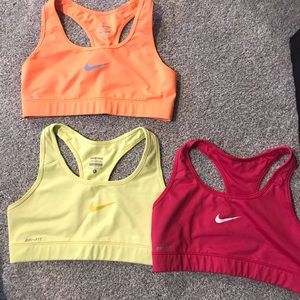 Nike sports bras